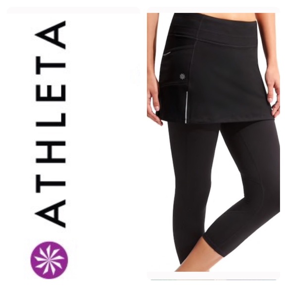 skirted yoga leggings